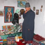 Sveti Nikola tomb and iconography with Sufi dervish praying