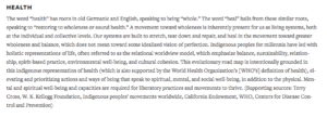 Definition: Health